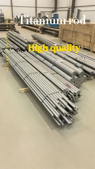 Hochwertige ASTM B348 Titan-Rundstäbe in 6 mm, 8 mm, 12 mm, 16 mm