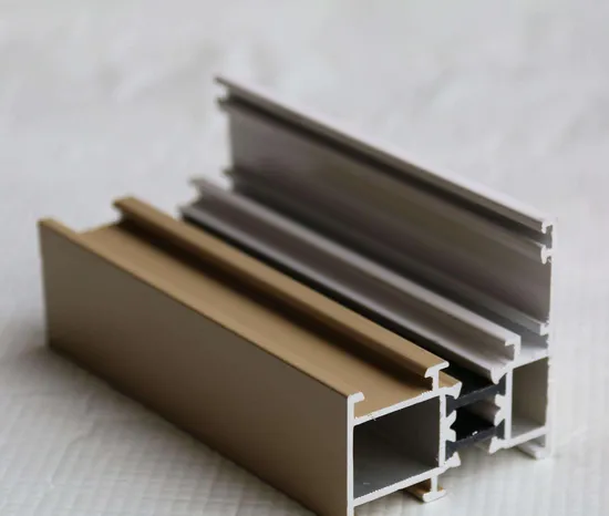 China Factory Extrusion Aluminiumprofile für Türen und Fenster