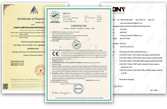 Großhandel China Trade SGS Kundenspezifische PVC/UPVC-Profile für Vinyl-Verkleidungen