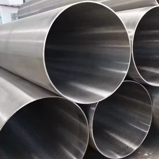 Enge Toleranz ASTM B861 Gr. 1 Titanrohr für die elektrochemische Industrie